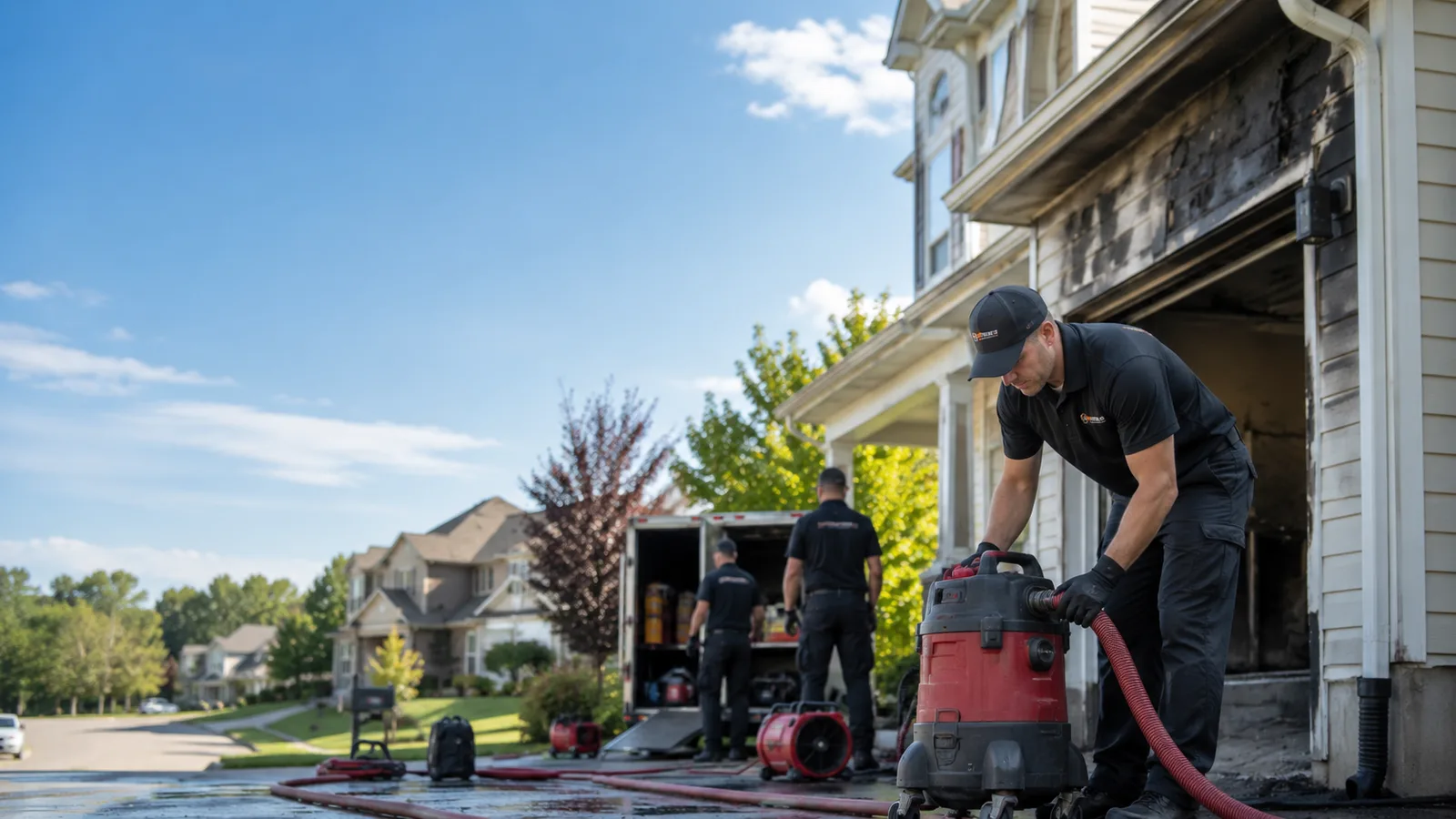 Fire And Smoke Damage Restoration in Commiskey, IN near me